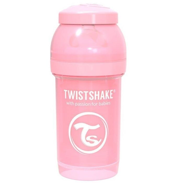 Бутылочка для кормления Twistshake антиколиковая 180 мл, серая (69861)