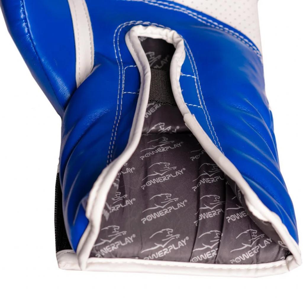 Боксерські рукавички PowerPlay 3019 16oz Blue (PP_3019_16oz_Blue) зображення 6