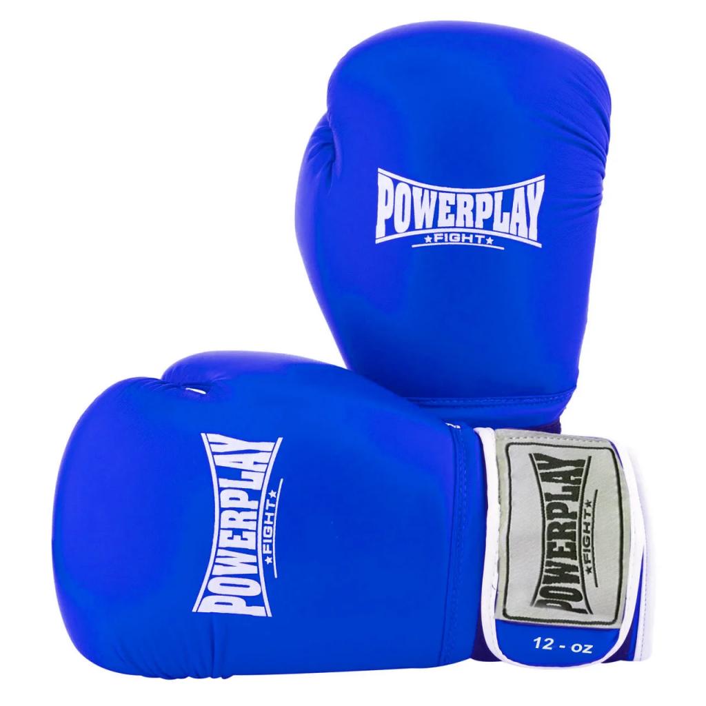 Боксерские перчатки PowerPlay 3019 10oz Blue (PP_3019_10oz_Blue) изображение 7