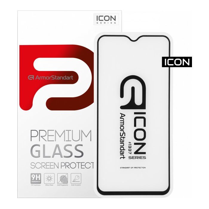 Скло захисне Armorstandart Icon Realme 5 Pro Black (ARM56297-GIC-BK)