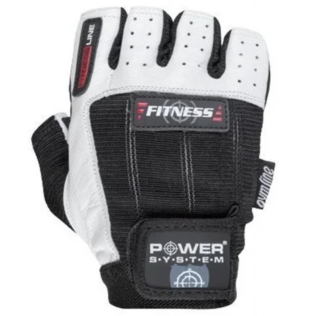 Перчатки для фитнеса Power System Fitness PS-2300 L Black/White (PS-2300_L_Black-White)