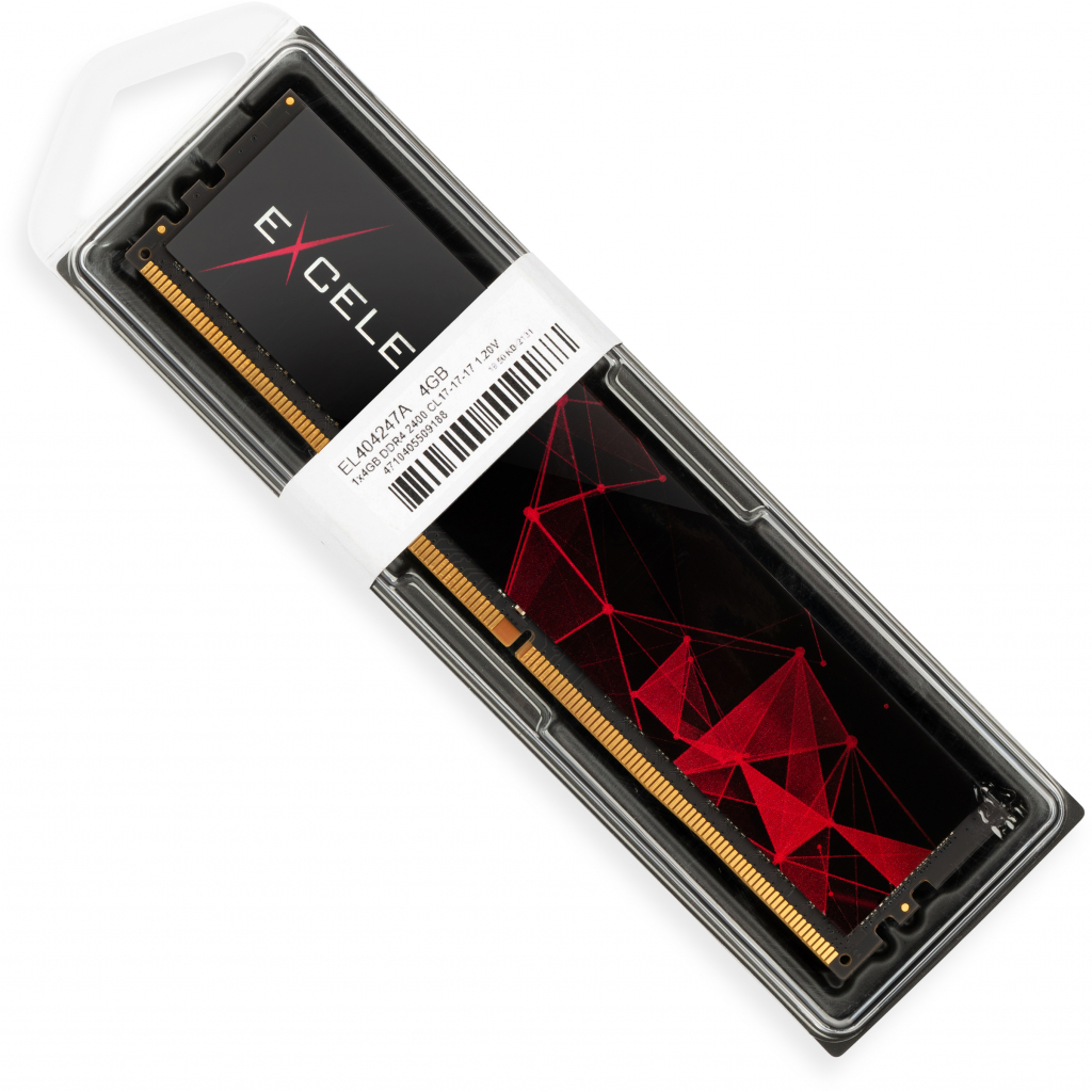 Модуль пам'яті для комп'ютера DDR4 4GB 2400 MHz LOGO Series eXceleram (EL404247A) зображення 3