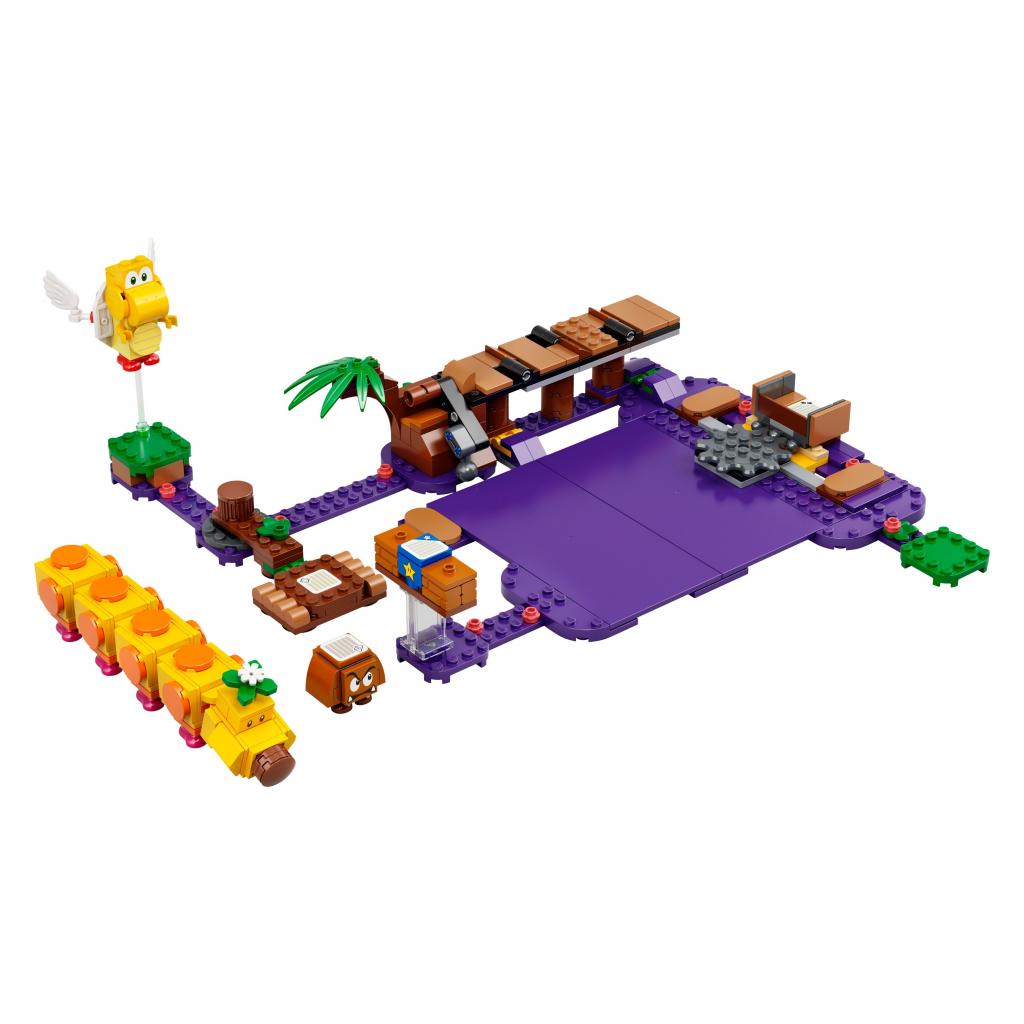Конструктор LEGO Super Mario Отруйне болото гусениці. Додатковий рівень. 374 (71383) зображення 2