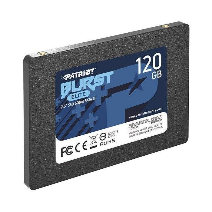 Накопичувач SSD 2.5" 120GB Burst Elite Patriot (PBE120GS25SSDR) зображення 2
