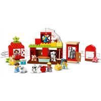 Конструктор LEGO Duplo Фермерский трактор, домик и животные (10952) изображение 8