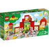 Конструктор LEGO Duplo Фермерский трактор, домик и животные (10952)