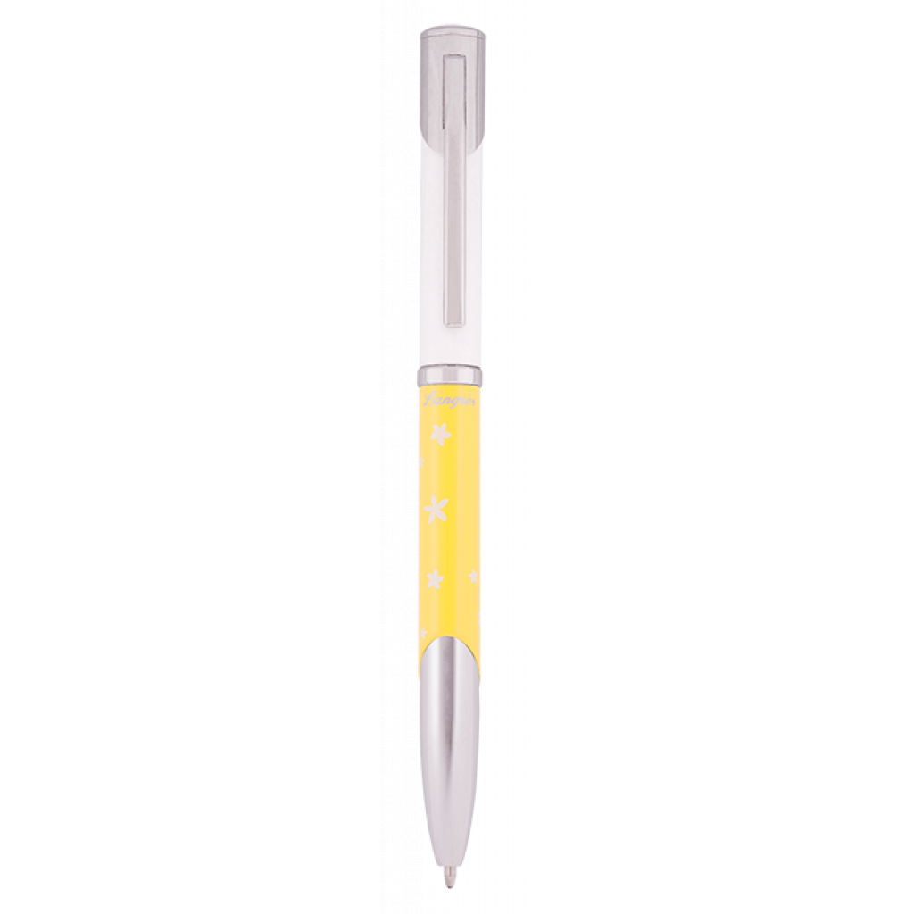 Ручка шариковая Langres набор ручка + крючок для сумки Sense Желтый (LS.122031-08) изображение 3