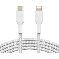 Photos - Cable (video, audio, USB) Belkin Дата кабель USB Type-С to Lightning 2.0m white   CAA00 (CAA004BT2MWH)