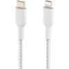 Дата кабель USB-C to Lightning 2.0m white Belkin (CAA004BT2MWH) зображення 2