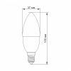 Лампочка Videx C37e 3.5W E14 3000K 220V (VL-C37e-35143) зображення 3