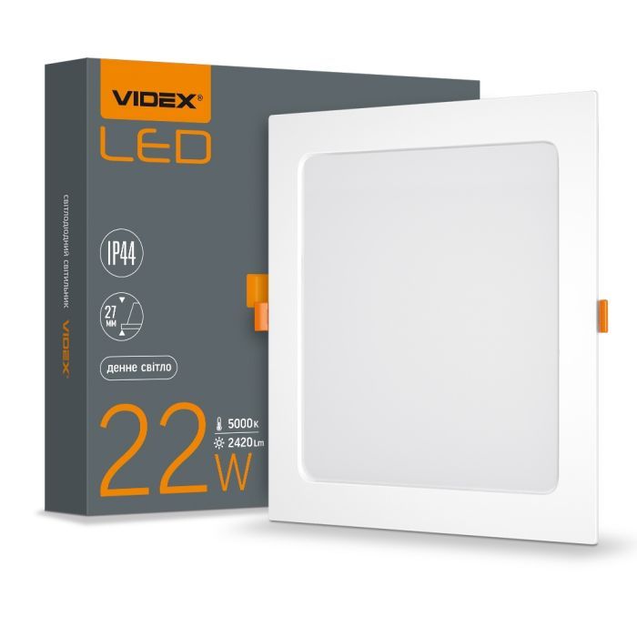 Світильник Videx LED 22W 5000K 220V (VL-DLBS-225) зображення 4