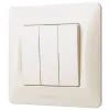 Вимикач Videx BINERA 3кл кремовий (VF-BNSW3-CR)