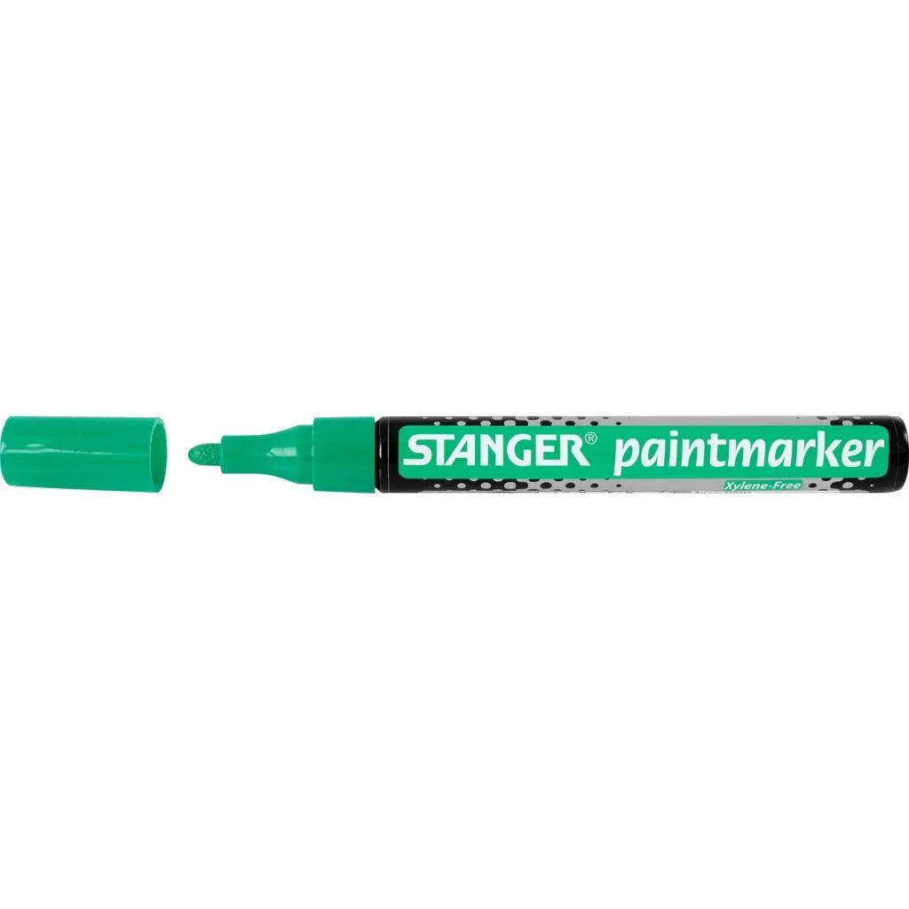 Маркер Stanger Permanent зеленый Paint 2-4 мм (219014)