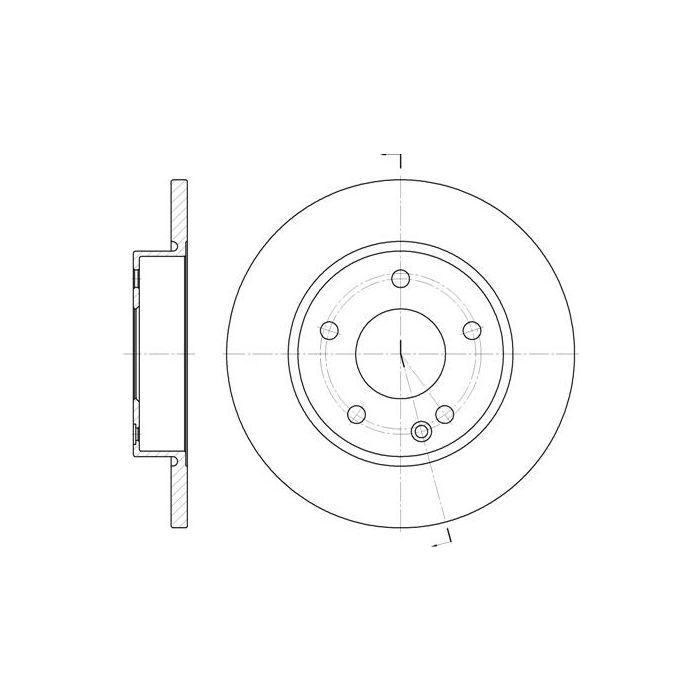 Тормозной диск REMSA 6526.00
