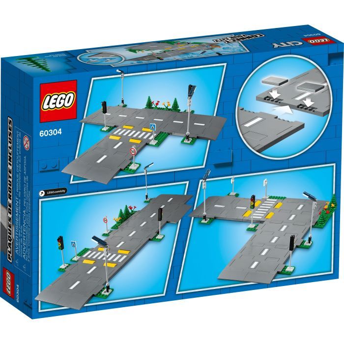 Конструктор LEGO City Town Дорожні плити 112 деталей (60304) изображение 6