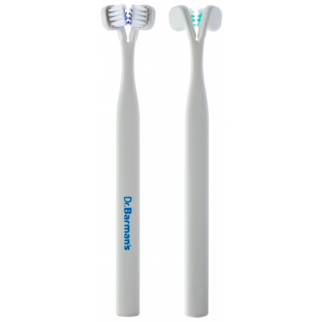 Зубна щітка Dr. Barman's Superbrush Special 1 Спеціальна Біла Екстра-м'яка (7032572876533) зображення 2