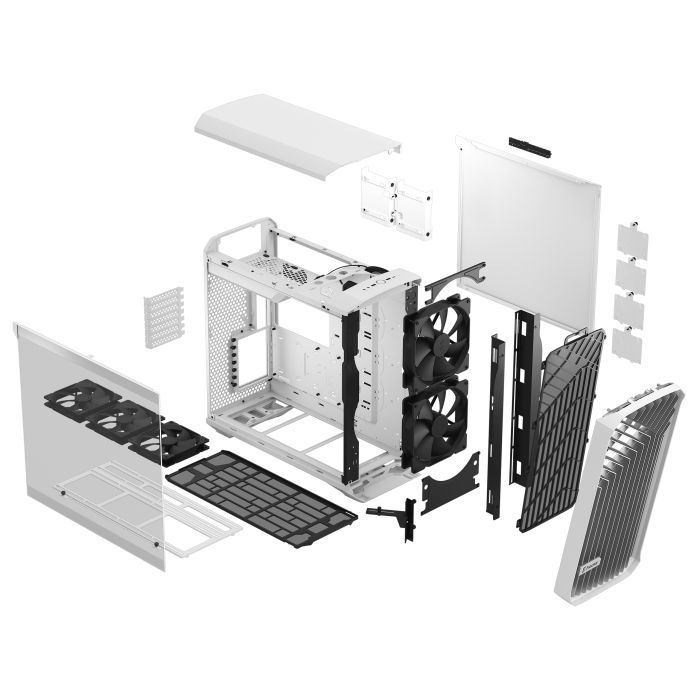 Корпус для ПК Fractal Design Torrent White TG Clear Tint (FD-C-TOR1A-03) изображение 11