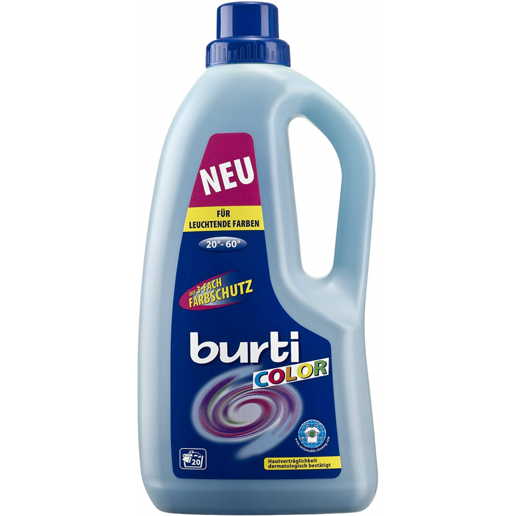 Гель для прання Burti Color для кольорової білизни 1.5 л (4000196121431)