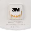 Респіратор 3M Aura 9322+ захист рівня FFP2 з клапаном 1 шт. (4054596041226) зображення 2