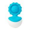 Погремушка Fat Brain Toys прорезыватель-неваляшка dimpl wobl голубой (F2174ML)