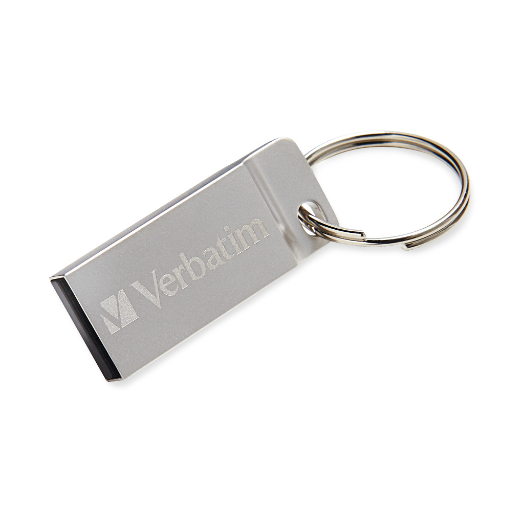 USB флеш накопитель Verbatim 64GB Metal Executive Silver USB 2.0 (98750) изображение 3