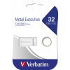 USB флеш накопитель Verbatim 32GB Metal Executive Silver USB 2.0 (98749) изображение 4
