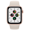 Смарт-часы Apple Watch SE GPS, 44mm Gold Aluminium Case with Starlight Sport (MKQ53UL/A) изображение 2