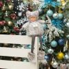 Новогодняя фигурка YES! Fun девочка новогодняя 37 см, серая (973607) изображение 2