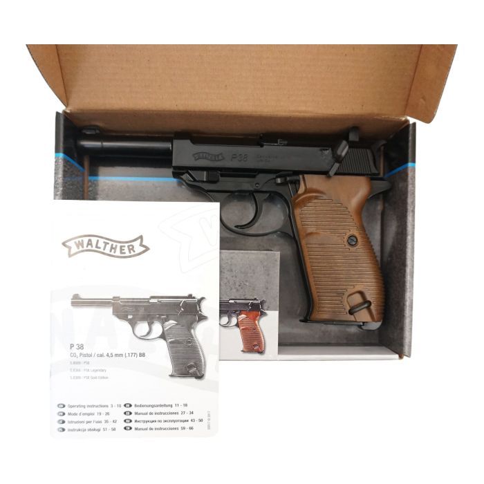 Пневматичний пістолет Umarex Walther CP38 Blowback (5.8089) зображення 7