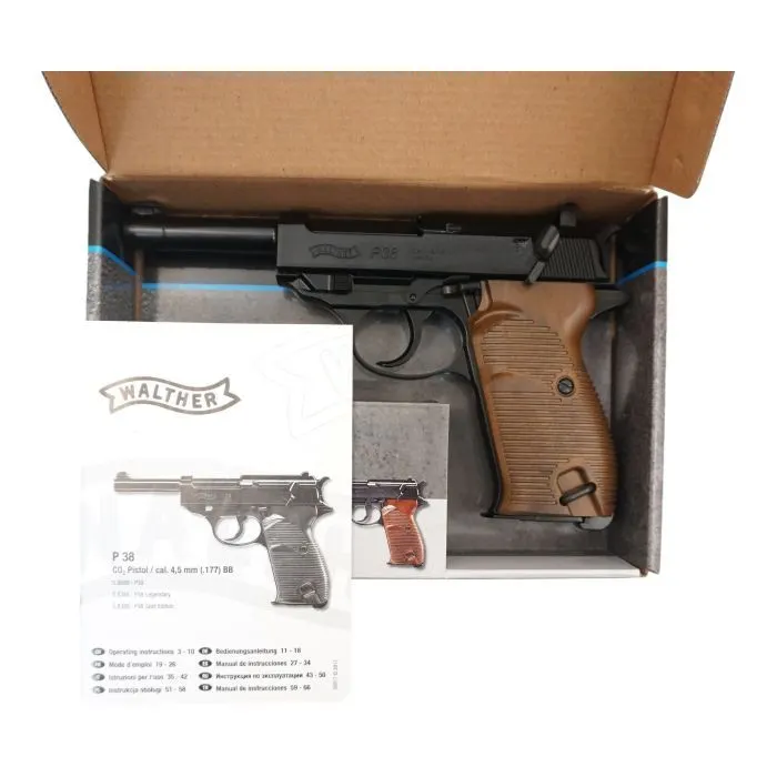 Пневматичний пістолет Umarex Walther CP38 Blowback (5.8089) зображення 7