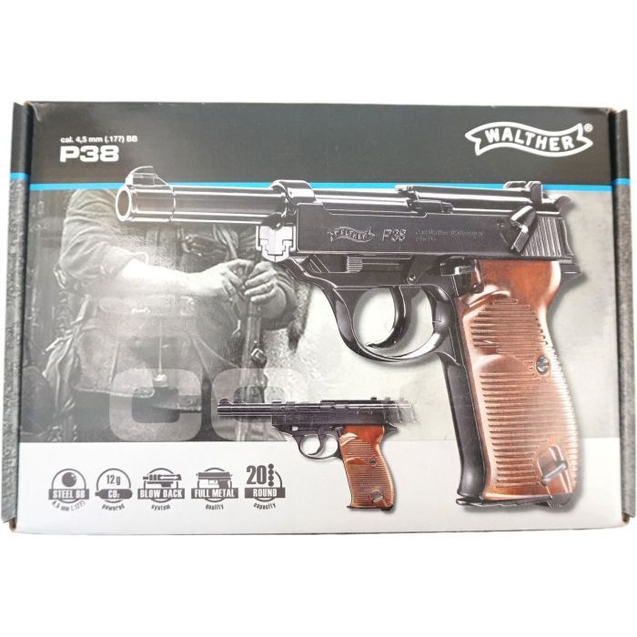 Пневматичний пістолет Umarex Walther CP38 Blowback (5.8089) зображення 8