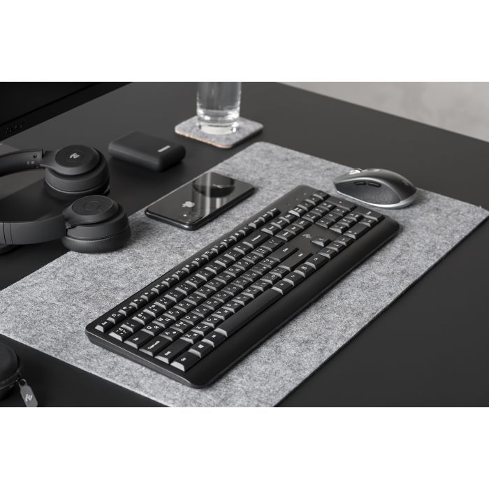 Клавиатура 2E KS220 Wireless Black (2E-KS220WB) изображение 10