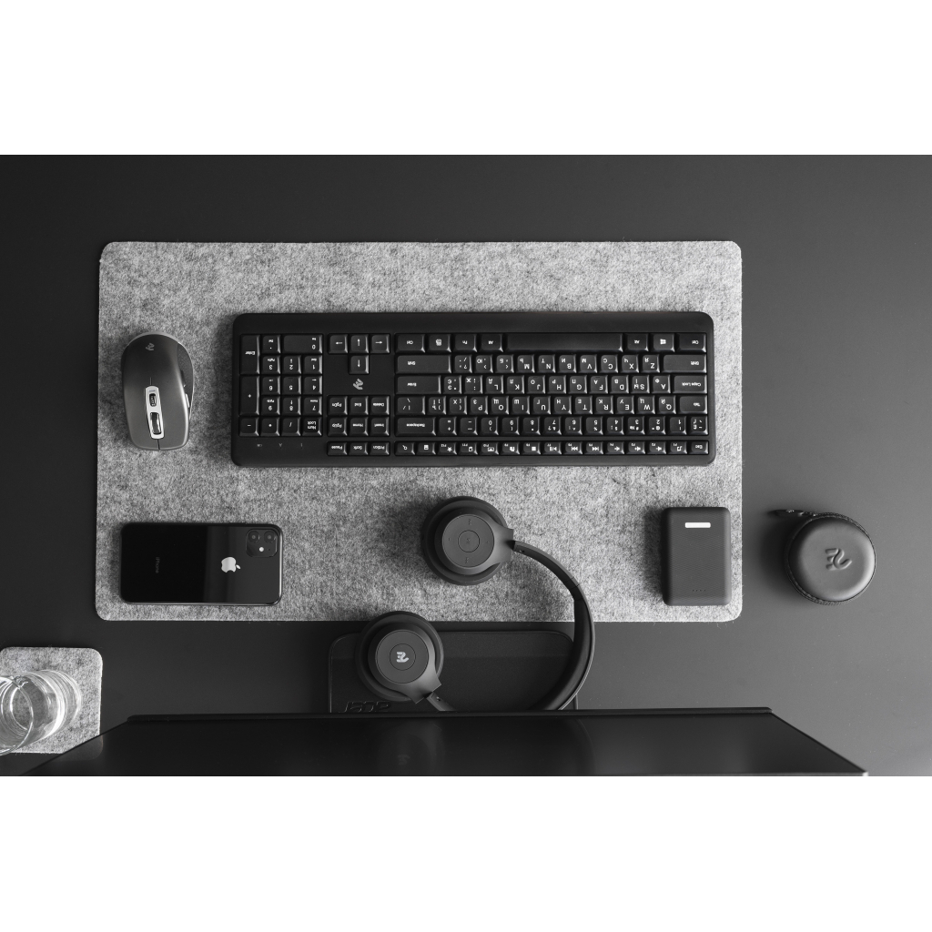 Клавіатура 2E KS220 Wireless White (2E-KS220WW) зображення 2