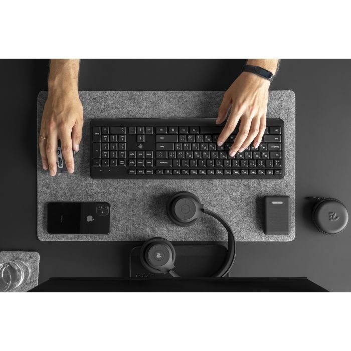 Клавиатура 2E KS220 Wireless Black (2E-KS220WB) изображение 8