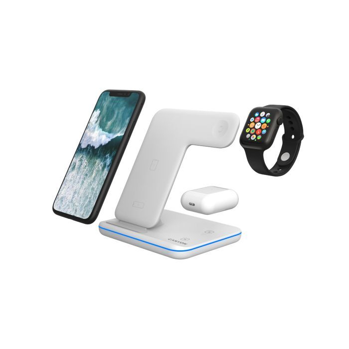 Зарядний пристрій Canyon WS-303 3in1 Wireless charger (CNS-WCS303W) зображення 6
