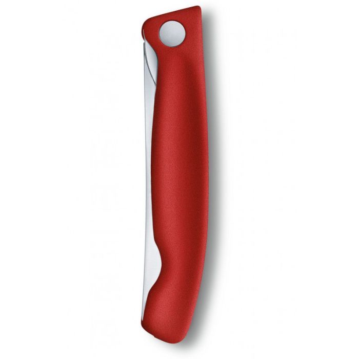 Кухонный нож Victorinox SwissClassic Foldable Paring 11 см Serrated Black (6.7833.FB) изображение 4