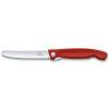 Кухонный нож Victorinox SwissClassic Foldable Paring 11 см Serrated Red (6.7831.FB) изображение 5