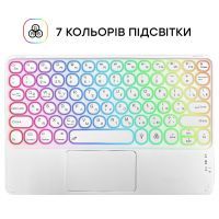 Клавиатура AirOn Easy Tap 2 з тачпадом та LED для Smart TV та планшета (4822352781089) изображение 5