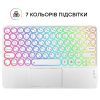 Клавиатура AirOn Easy Tap 2 з тачпадом та LED для Smart TV та планшета (4822352781089) изображение 5