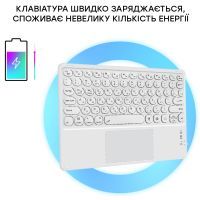 Клавиатура AirOn Easy Tap 2 з тачпадом та LED для Smart TV та планшета (4822352781089) изображение 8