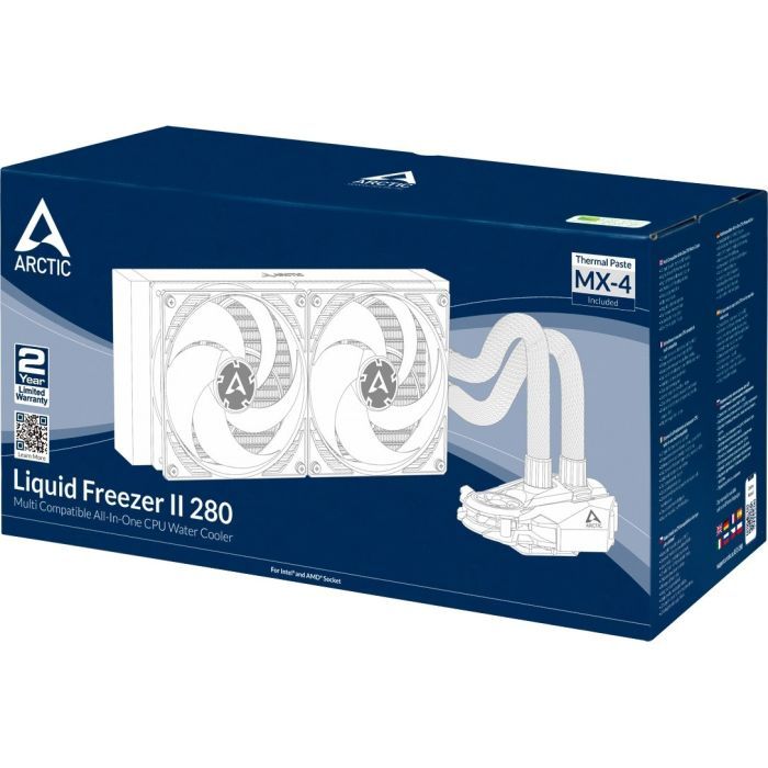 Система жидкостного охлаждения Arctic Liquid Freezer II 280 (ACFRE00066B) изображение 7