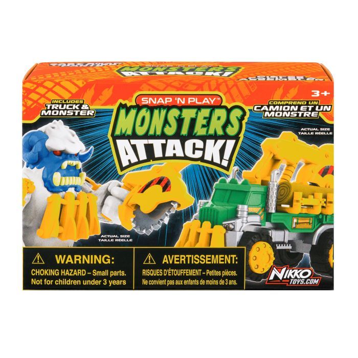 Ігровий набір Road Rippers Snap'n Play Truck and monster (20303) зображення 3