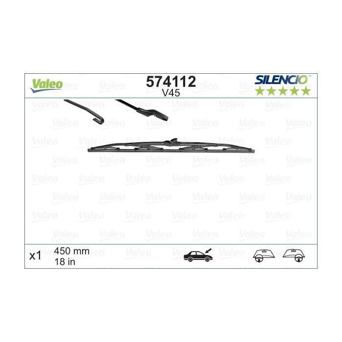 Щітка склоочисника Valeo 574112