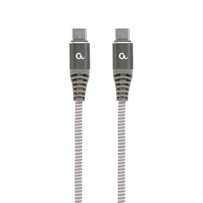 Дата кабель USB-C to USB-C 1.5m 60W USB 2.0 Cablexpert (CC-USB2B-CMCM60-1.5M)