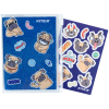 Блокнот Kite силиконовая обложка, 80 л., Blue dogs (K22-462-4) изображение 5