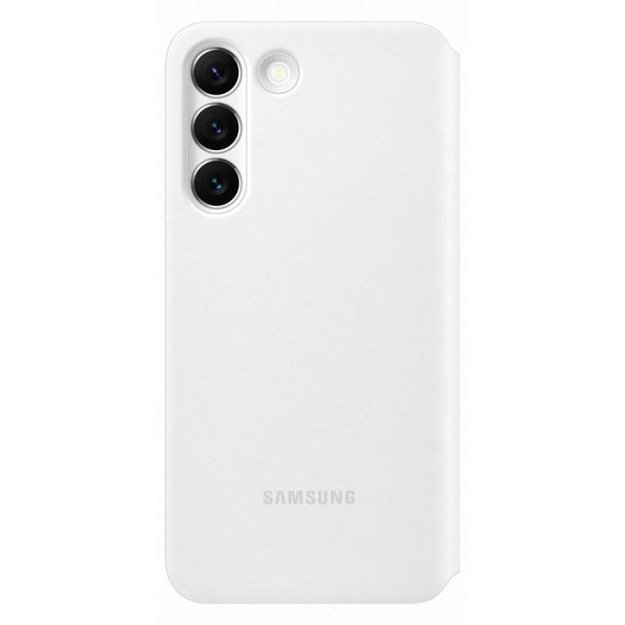 Чохол до мобільного телефона Samsung Smart Clear View Cover Galaxy S22 White (EF-ZS901CWEGRU) зображення 2
