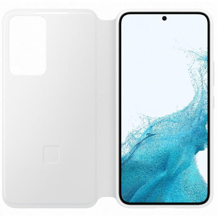 Чохол до мобільного телефона Samsung Smart Clear View Cover Galaxy S22 White (EF-ZS901CWEGRU) зображення 3