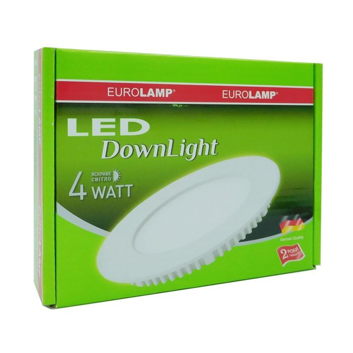 Светильник Eurolamp Downlight 4W 4000K (LED-DLR-4/4) изображение 2