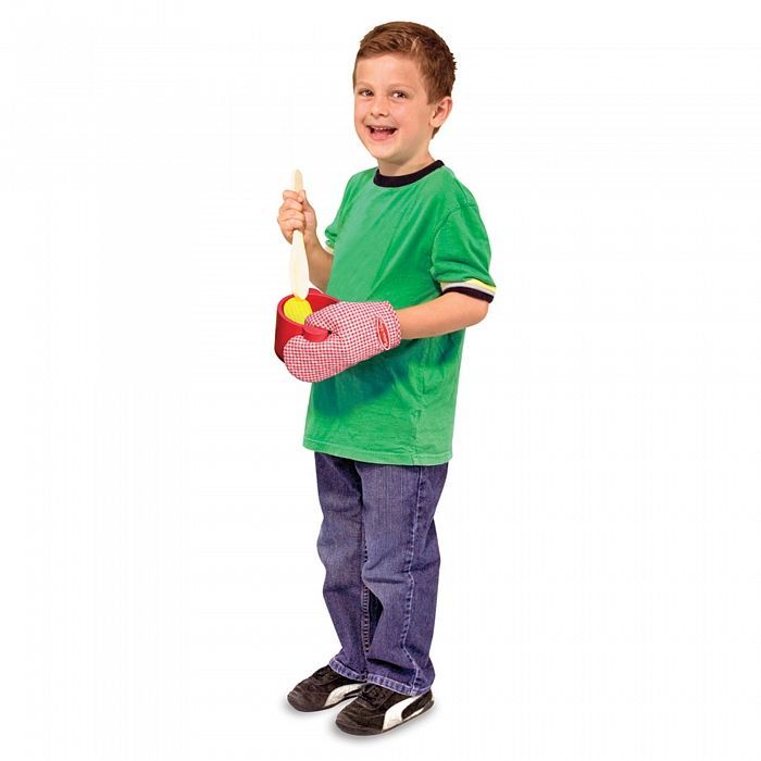 Ігровий набір Melissa&Doug дерев'яного посуду (MD12610) зображення 7