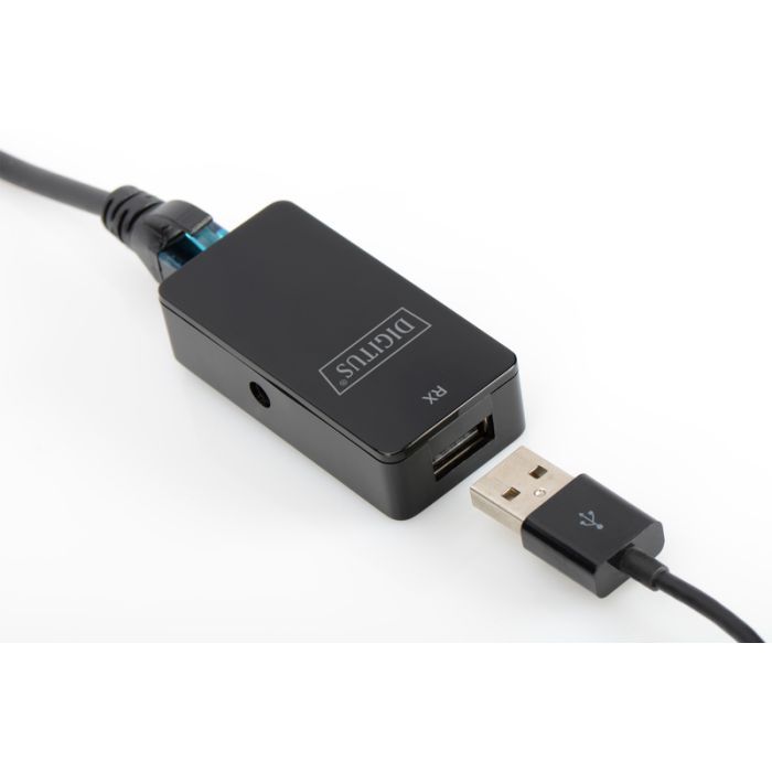 Адаптер USB 2.0 - UTP Cat5, 50m Digitus (DA-70141) изображение 3